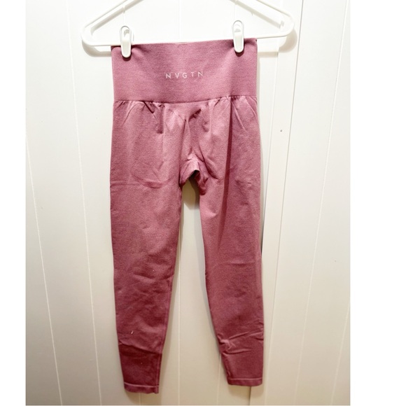 BUNDLE NVGTN seamless leggings pink and green - Picture 5 of 8